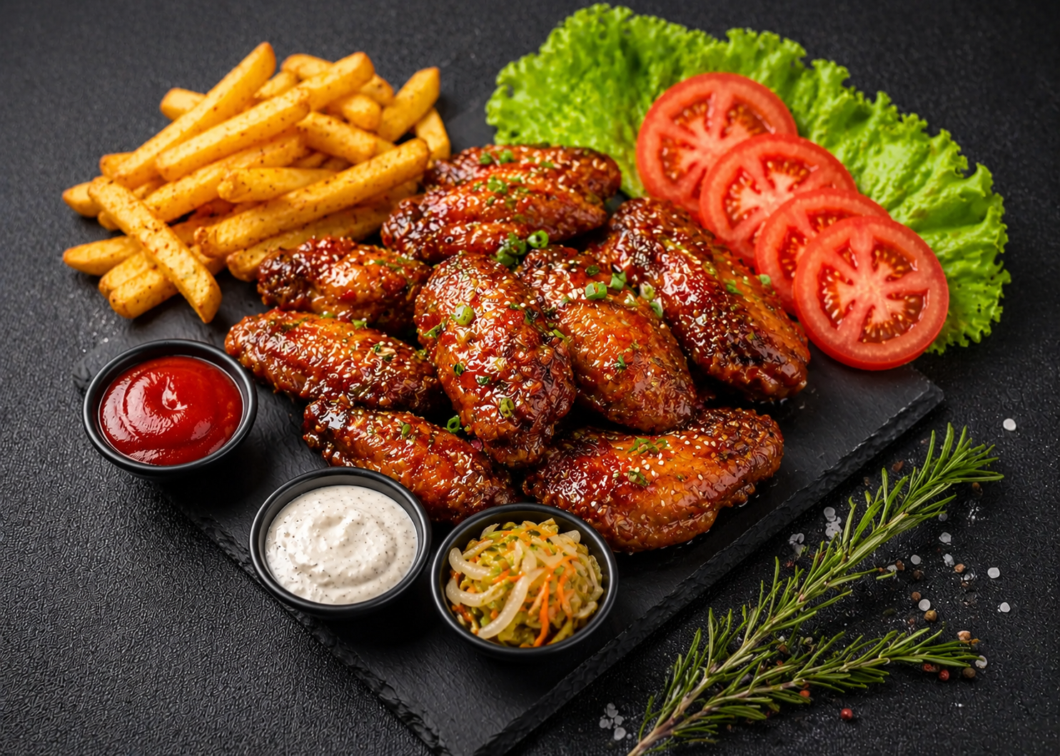 Spicy Honey Garlic